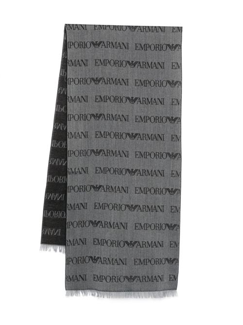 Sciarpa uomo Emporio Armani grigia EMPORIO ARMANI | EM004238AF21541F7086